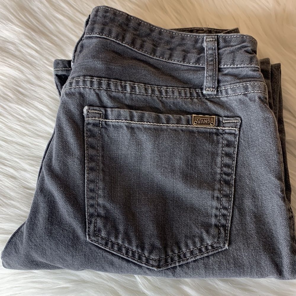 Vans Mens Gray Jeans Size 30